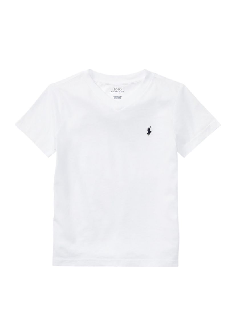 Boys 4-7 Cotton Jersey V-Neck T-Shirt