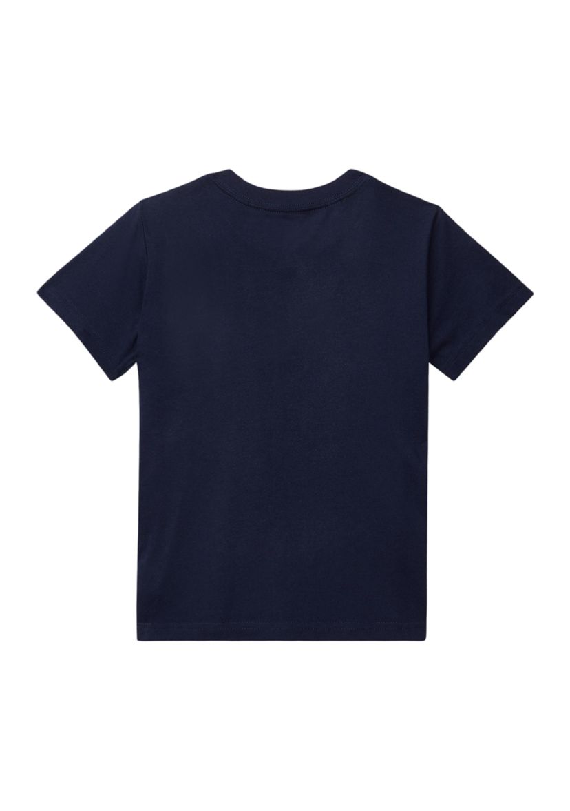 Boys 4-7 Cotton Jersey V-Neck T-Shirt