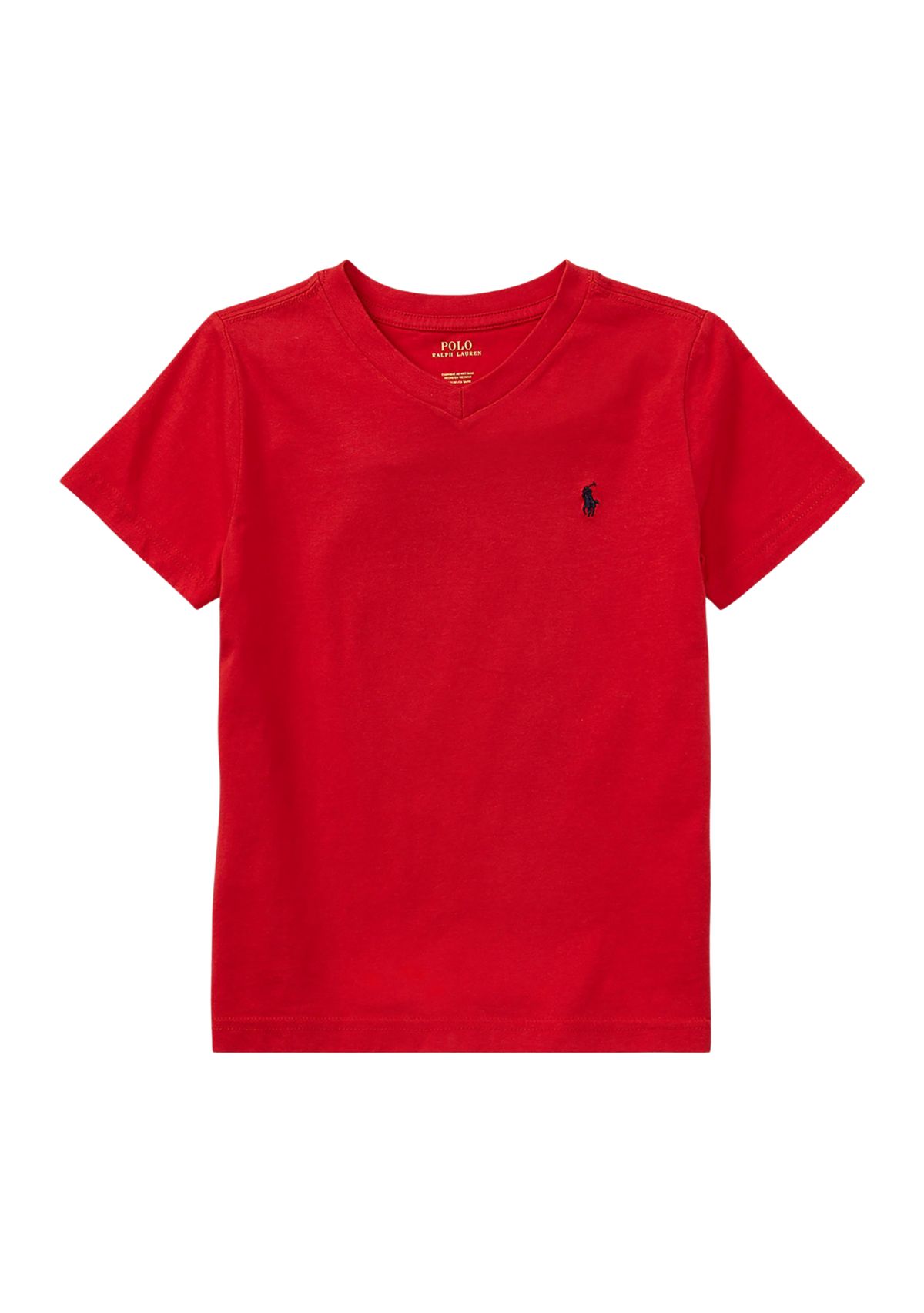 Boys 4-7 Cotton Jersey V-Neck T-Shirt