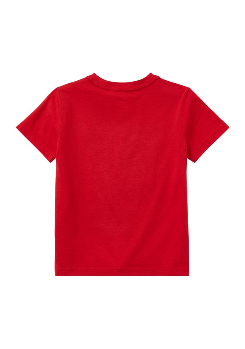 Boys 4-7 Cotton Jersey V-Neck T-Shirt