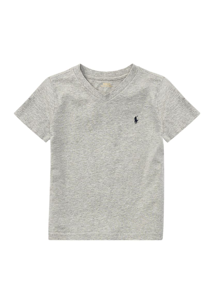 Boys 4-7 Cotton Jersey V-Neck T-Shirt