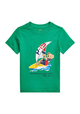 Ralph Lauren Childrenswear Boys 4-7 Polo Bear Cotton Jersey T-Shirt