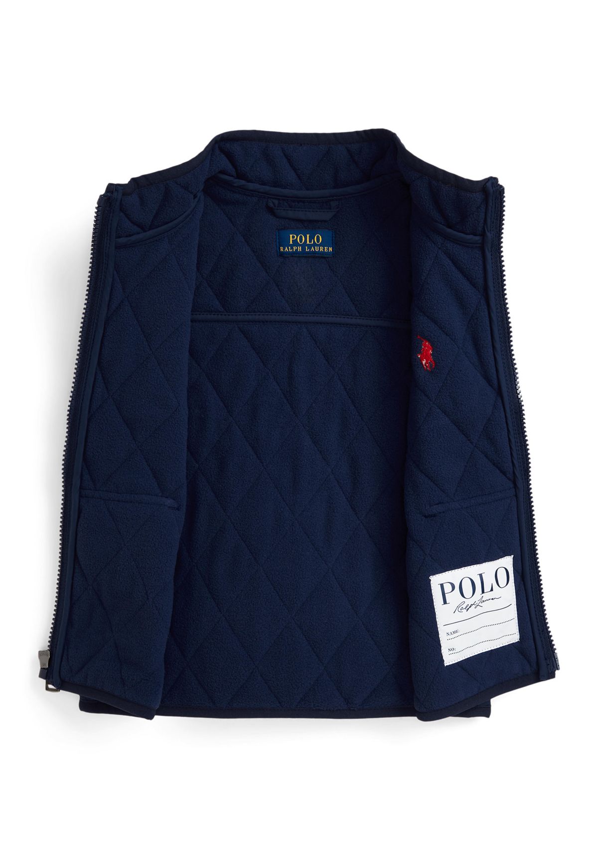 Boys 2-7 Quilted Fleece Lined Vest