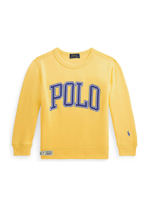 Ralph Lauren Childrenswear Boys 4-7 Logo Fleece Sweatshirt