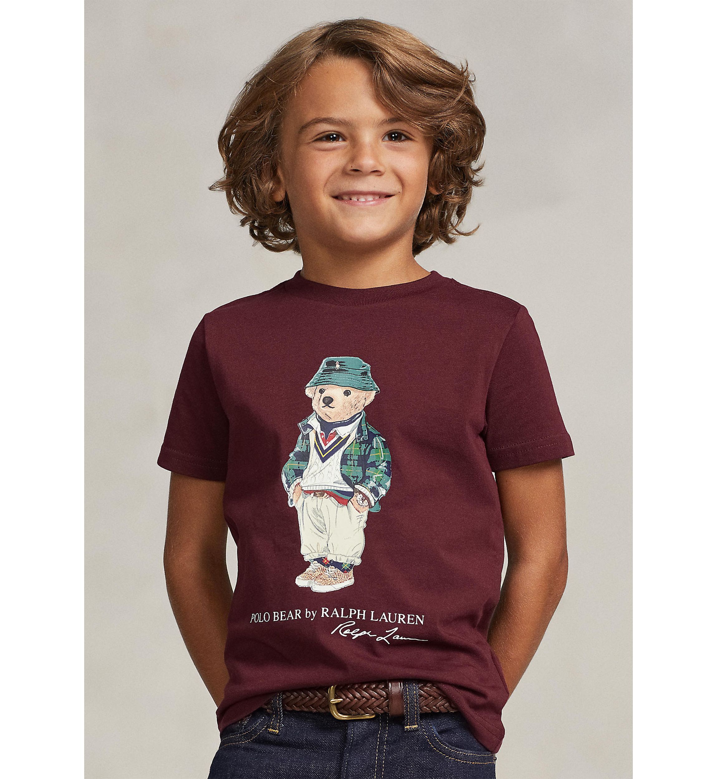 Boys 2-7 Polo Bear Cotton Jersey T-Shirt