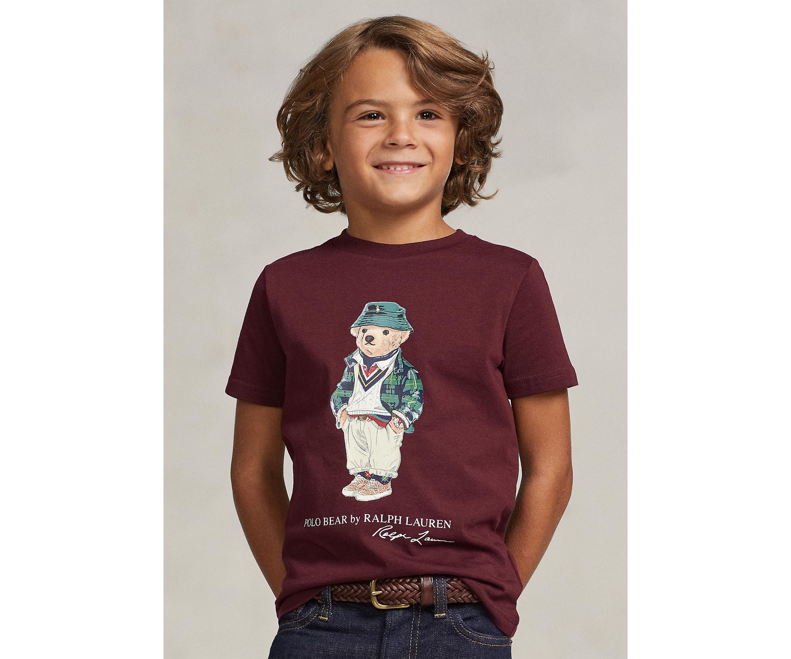 Boys 2-7 Polo Bear Cotton Jersey T-Shirt