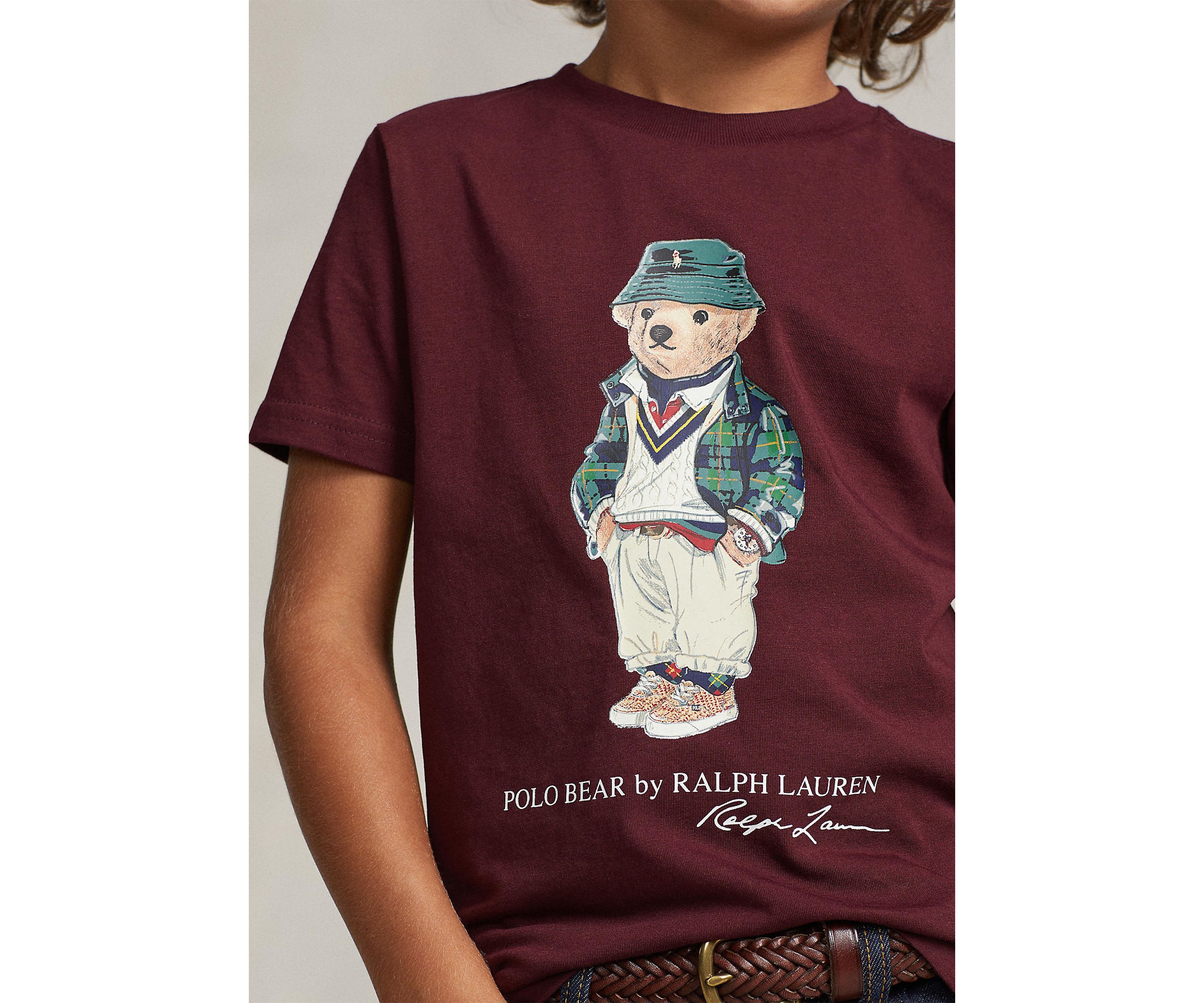 Boys 2-7 Polo Bear Cotton Jersey T-Shirt