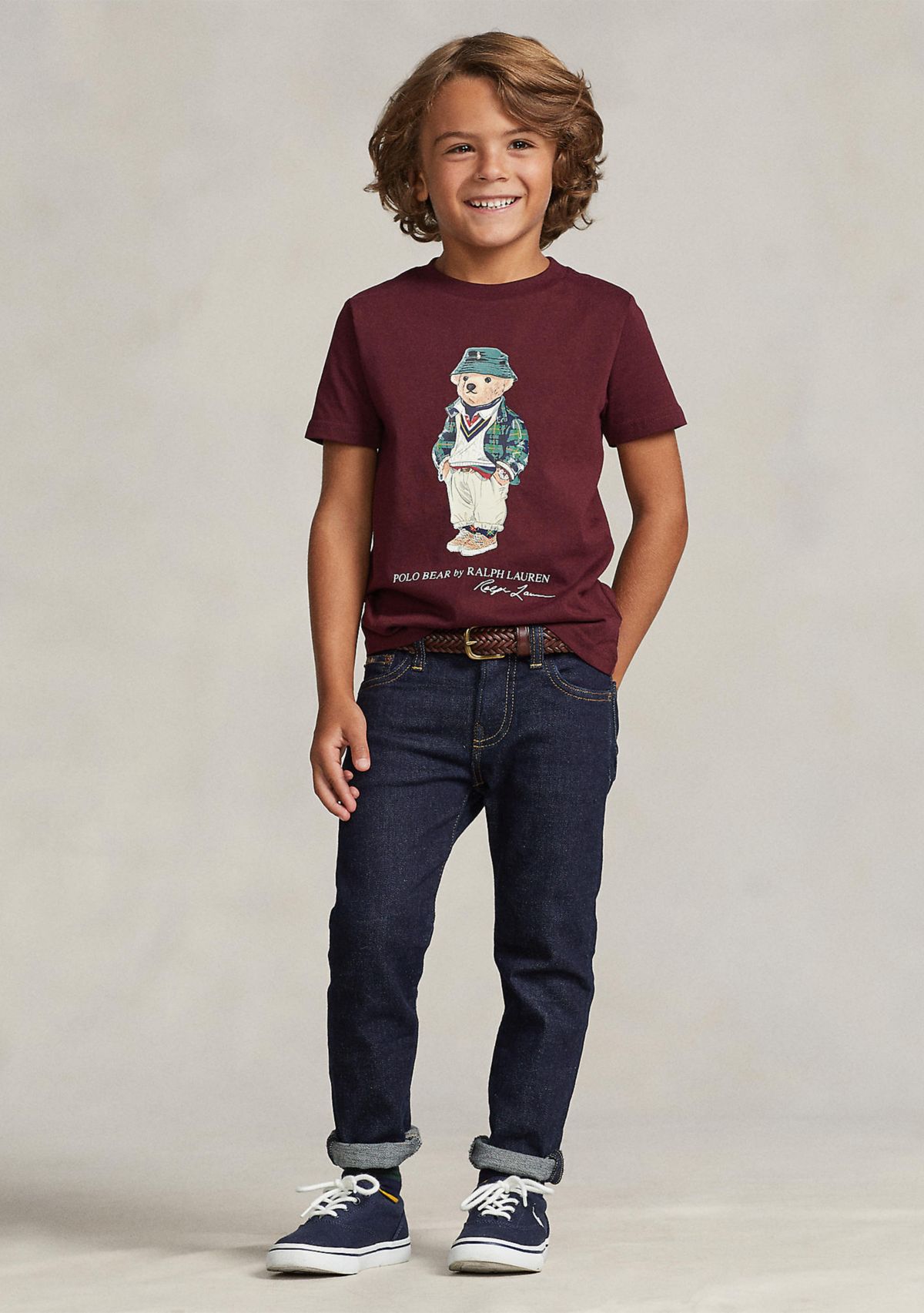 Boys 2-7 Polo Bear Cotton Jersey T-Shirt