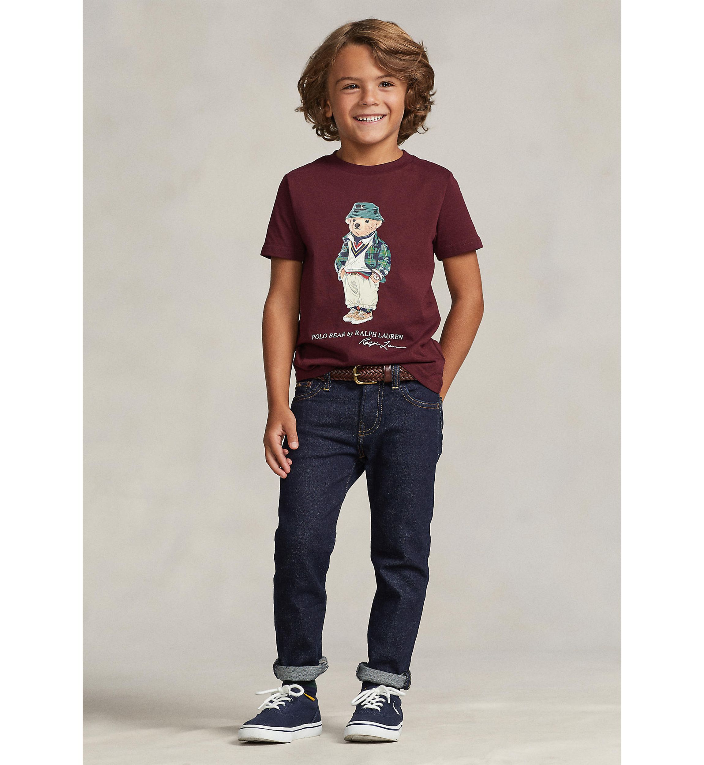 Boys 2-7 Polo Bear Cotton Jersey T-Shirt