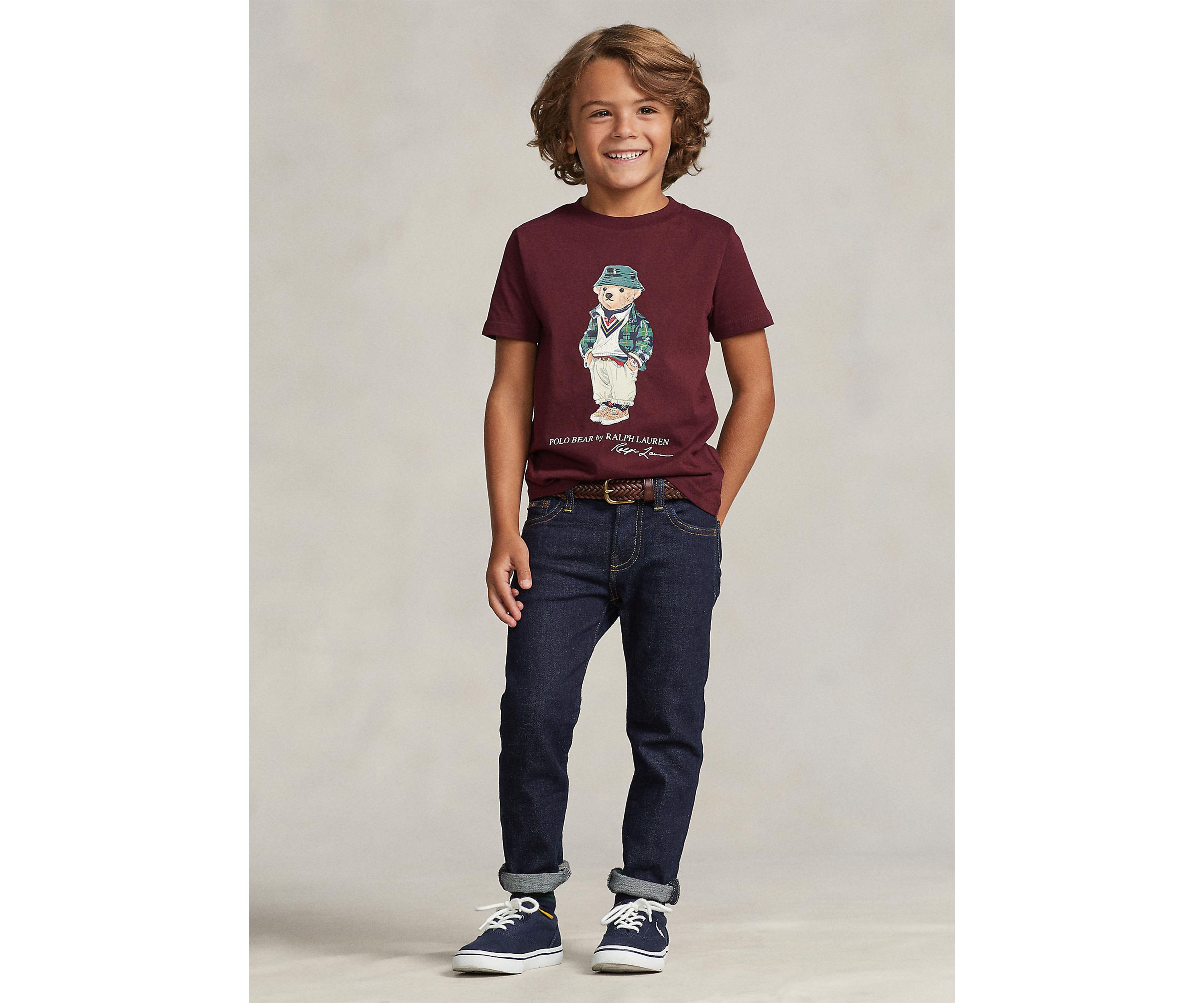 Boys 2-7 Polo Bear Cotton Jersey T-Shirt