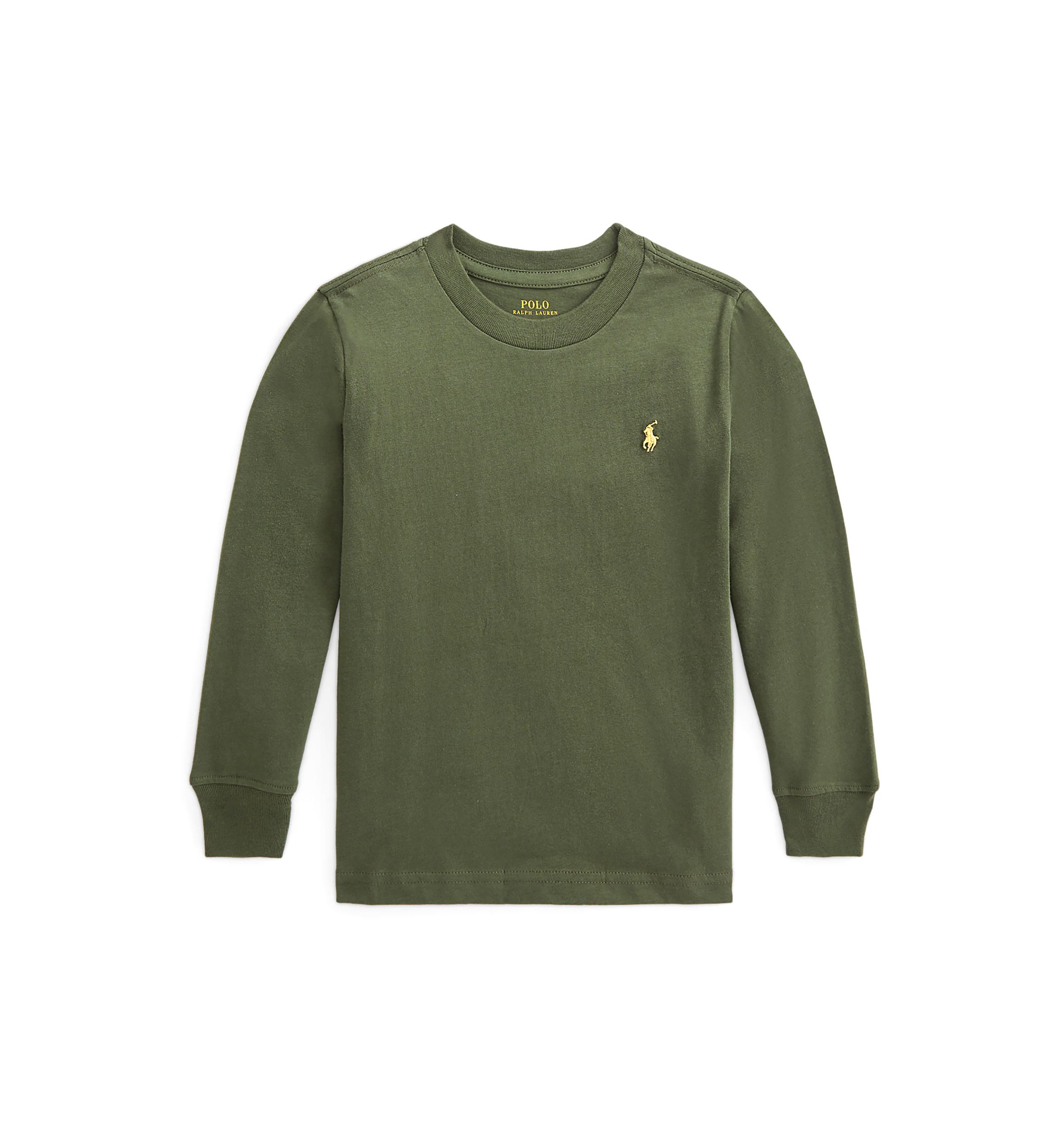 Boys 4-7 Cotton Jersey Long Sleeve T-Shirt