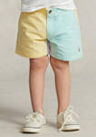 Boys 4-7 Polo Prepster Color-Blocked Oxford Shorts