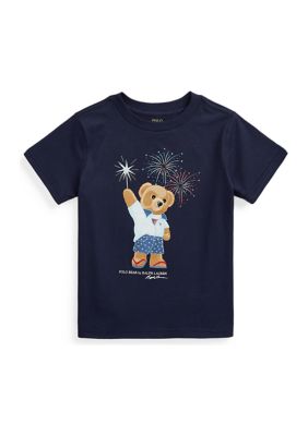Ralph Lauren Childrenswear Boys 2-7 Polo Bear Cotton Jersey T-Shirt