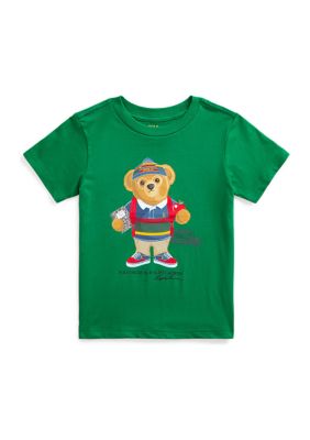 Ralph Lauren Childrenswear Boys 2-7 Polo Bear Cotton T-Shirt