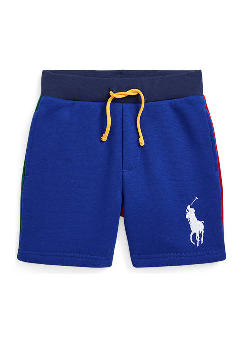 Boys 4-7 Big Pony Color Block Fleece Shorts