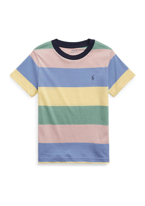 Ralph Lauren Childrenswear Boys 4-7 Striped Cotton Jersey