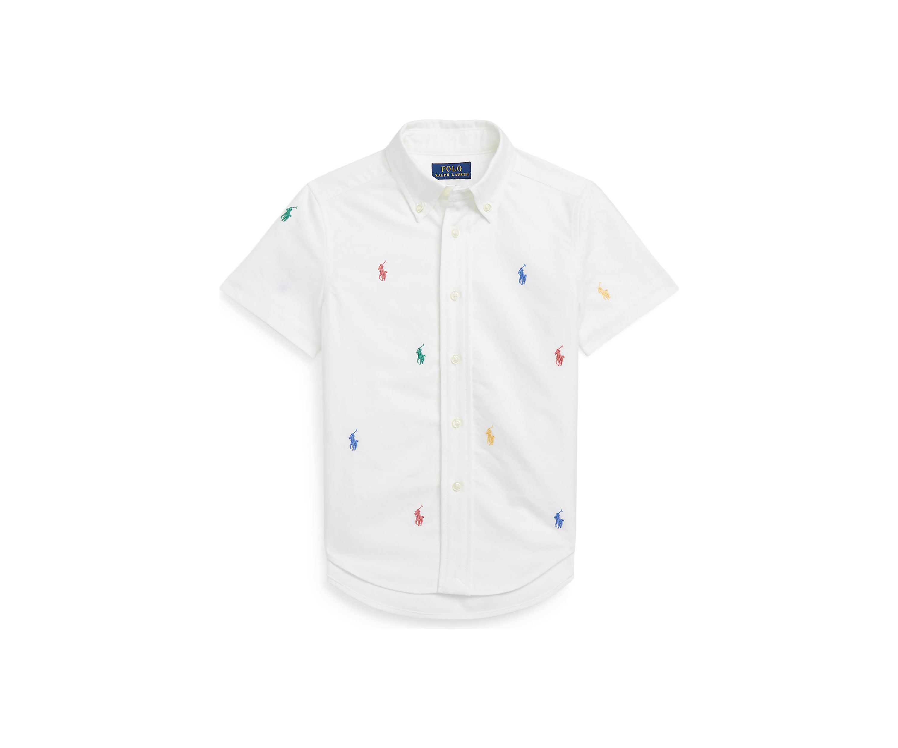 Boys 2-7 Polo Pony Oxford Short Sleeve Shirt