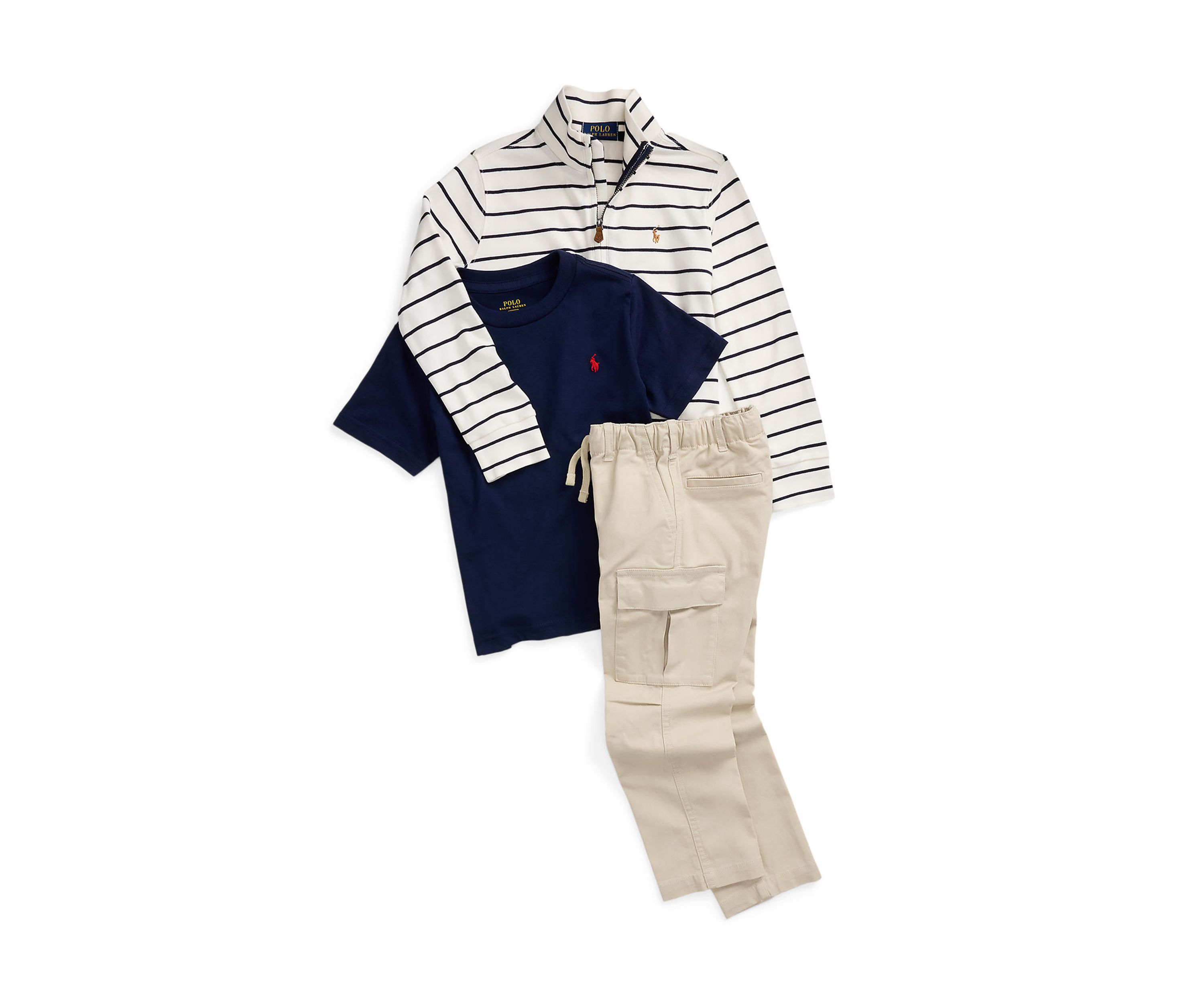 Boys 2-7 Stretch Chino Cargo Pants