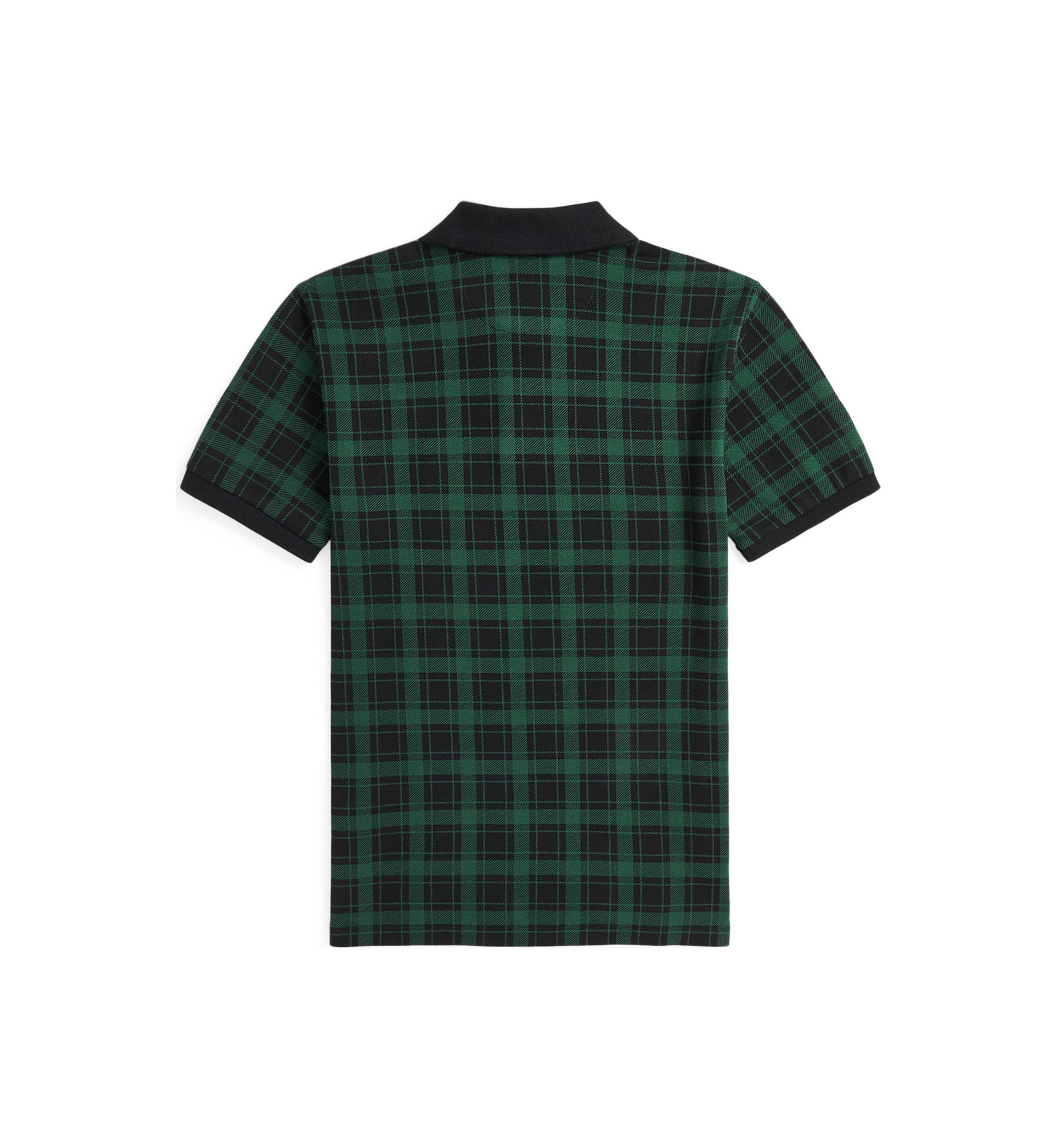 Boys 2-7 Buffalo Check Cotton Mesh Polo Shirt
