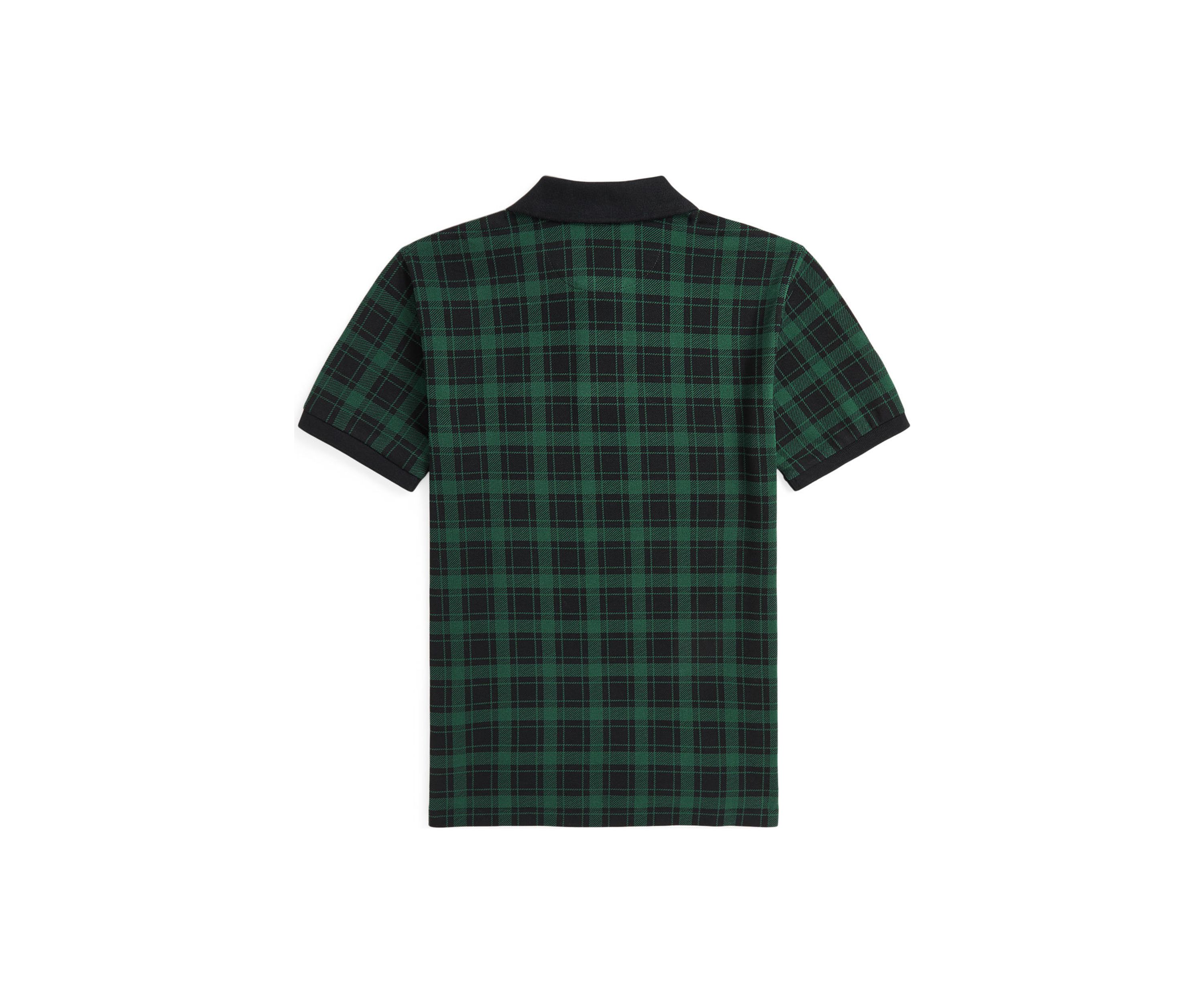 Boys 2-7 Buffalo Check Cotton Mesh Polo Shirt