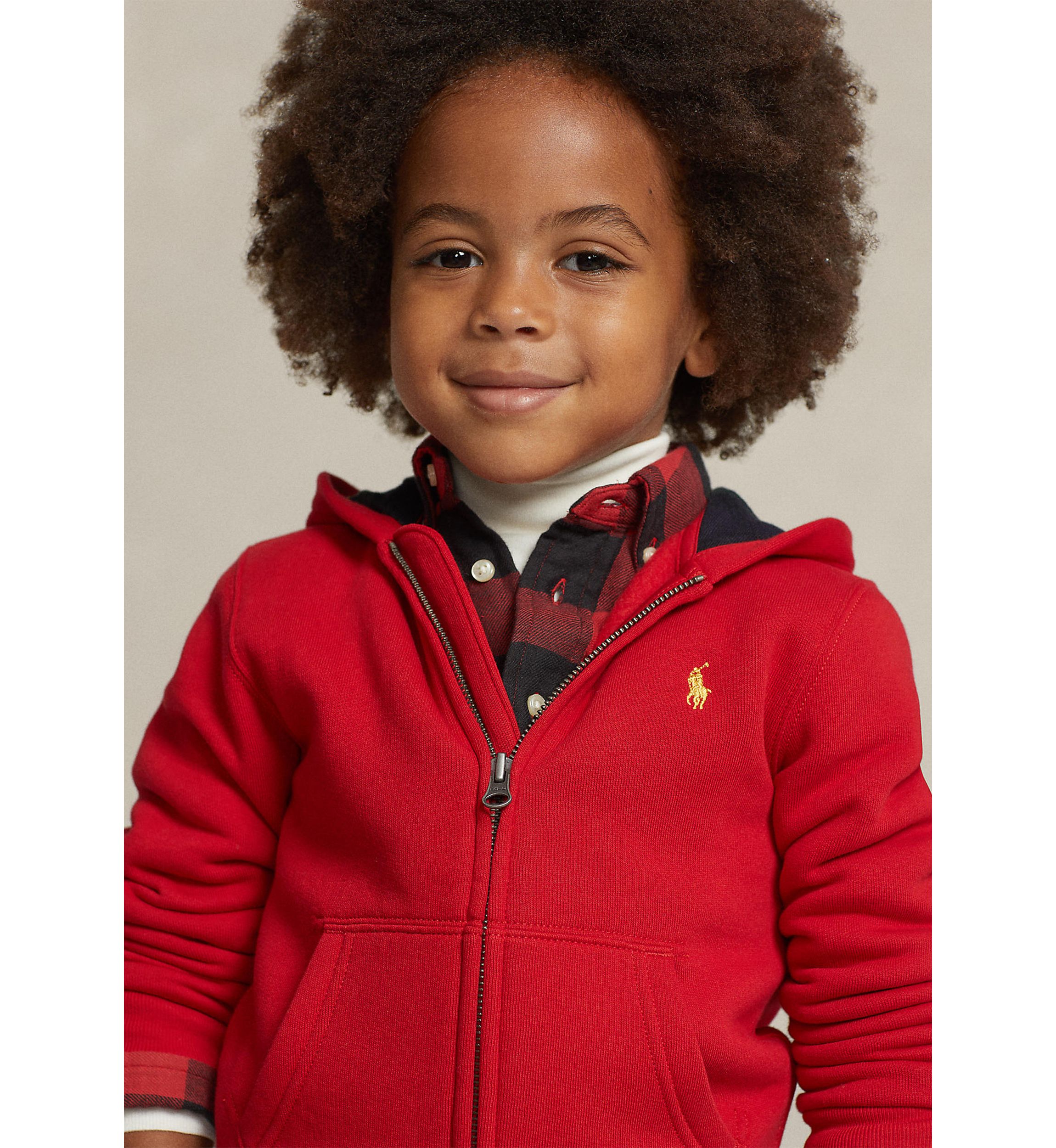Boys 2-7 Fleece Full Zip Hoodie