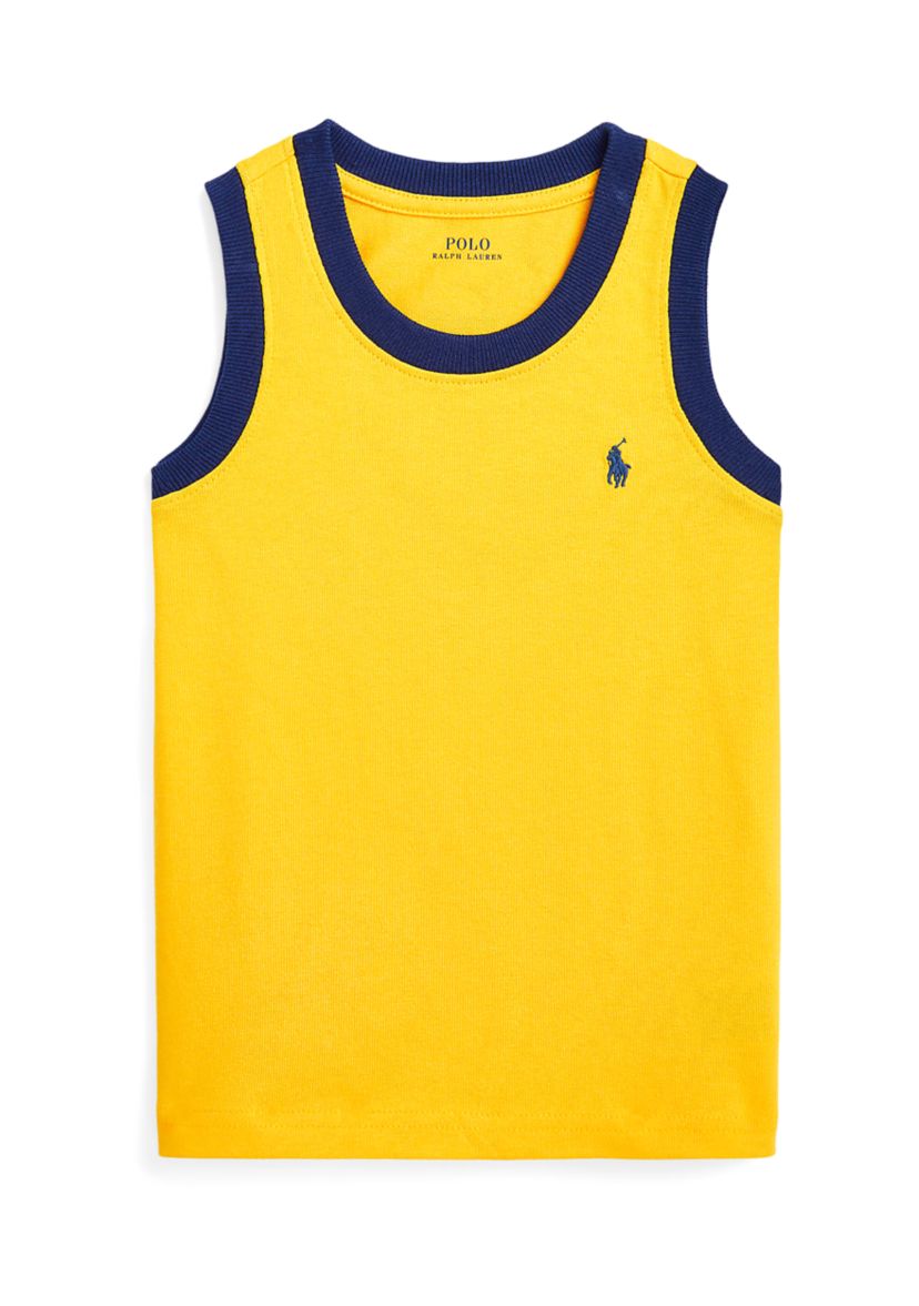 Boys 2-7 Logo Cotton Jersey Tank Shirt
