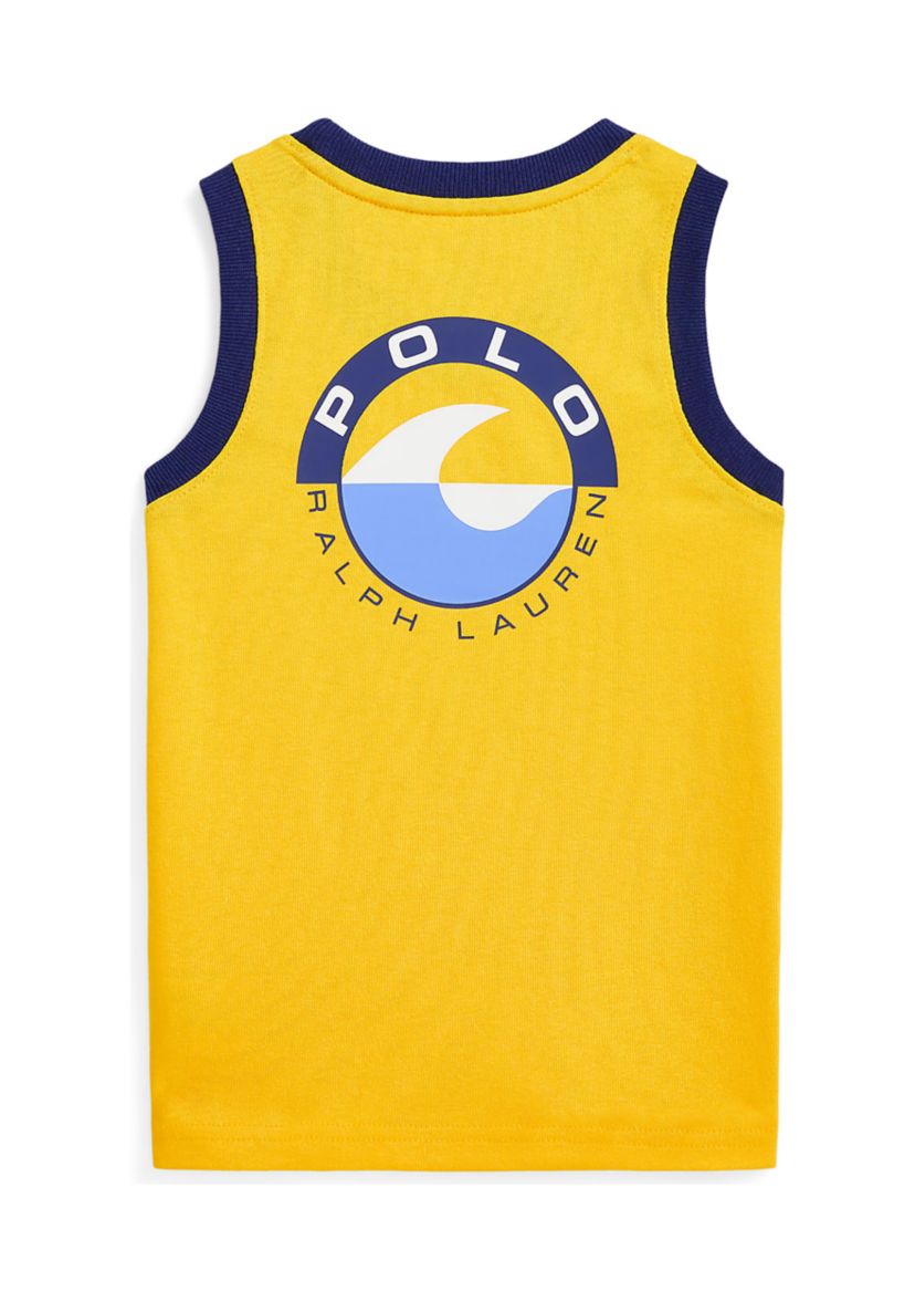 Boys 2-7 Logo Cotton Jersey Tank Shirt