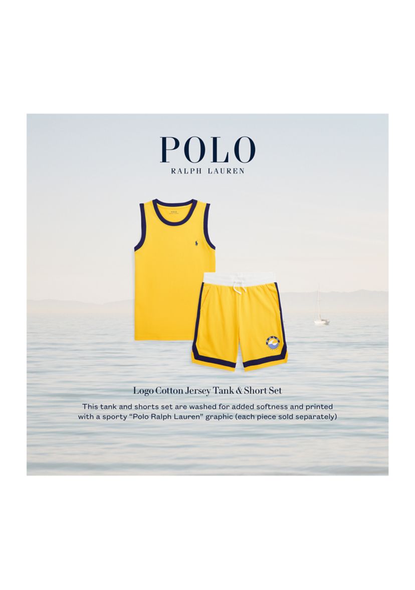 Boys 2-7 Logo Cotton Jersey Tank Shirt