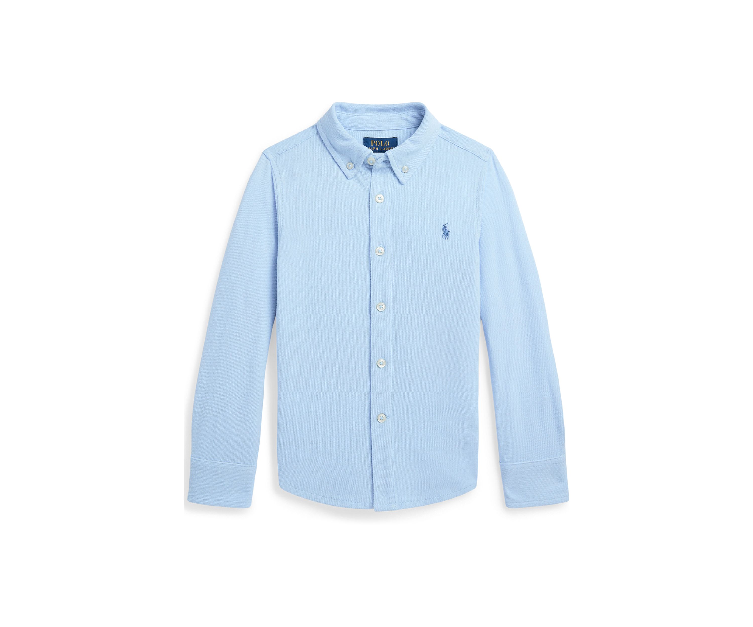 Boys 2-7 Featherweight Cotton Mesh Shirt