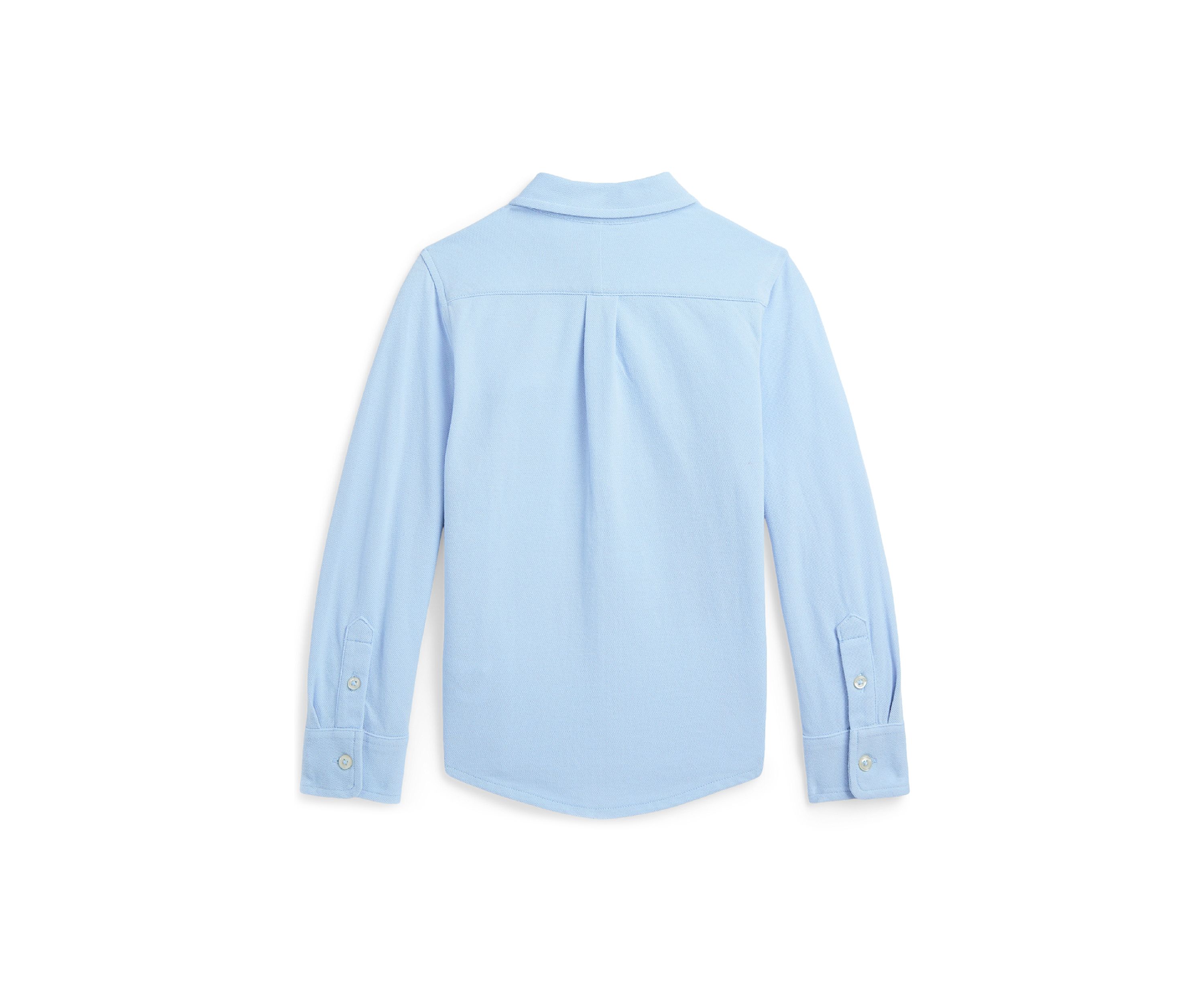 Boys 2-7 Featherweight Cotton Mesh Shirt