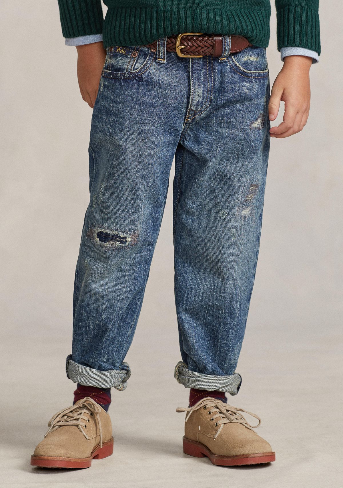 Boys 2-7 Lynwood Relaxed Fit Distressed Jeans