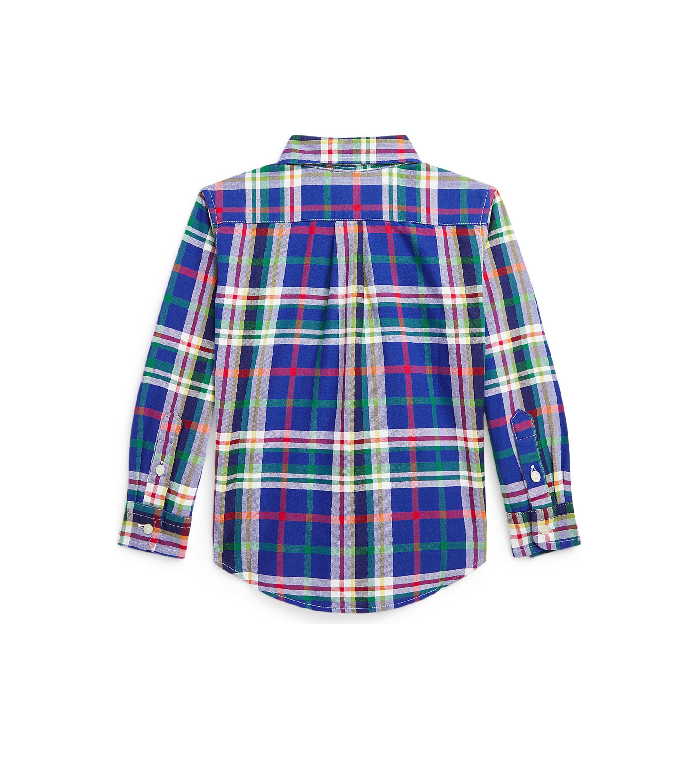 Baby Boys Plaid Cotton Oxford Shirt