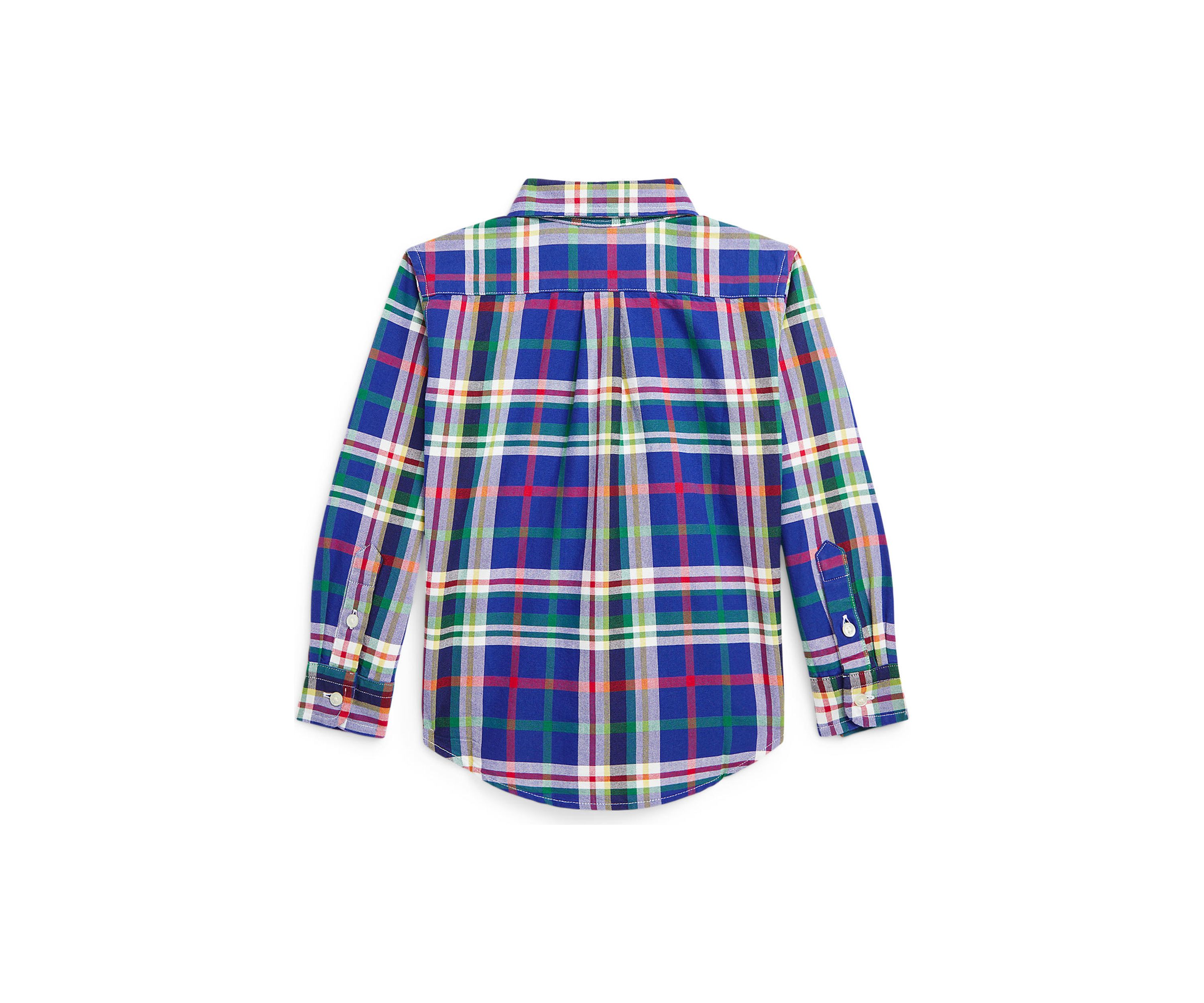 Baby Boys Plaid Cotton Oxford Shirt
