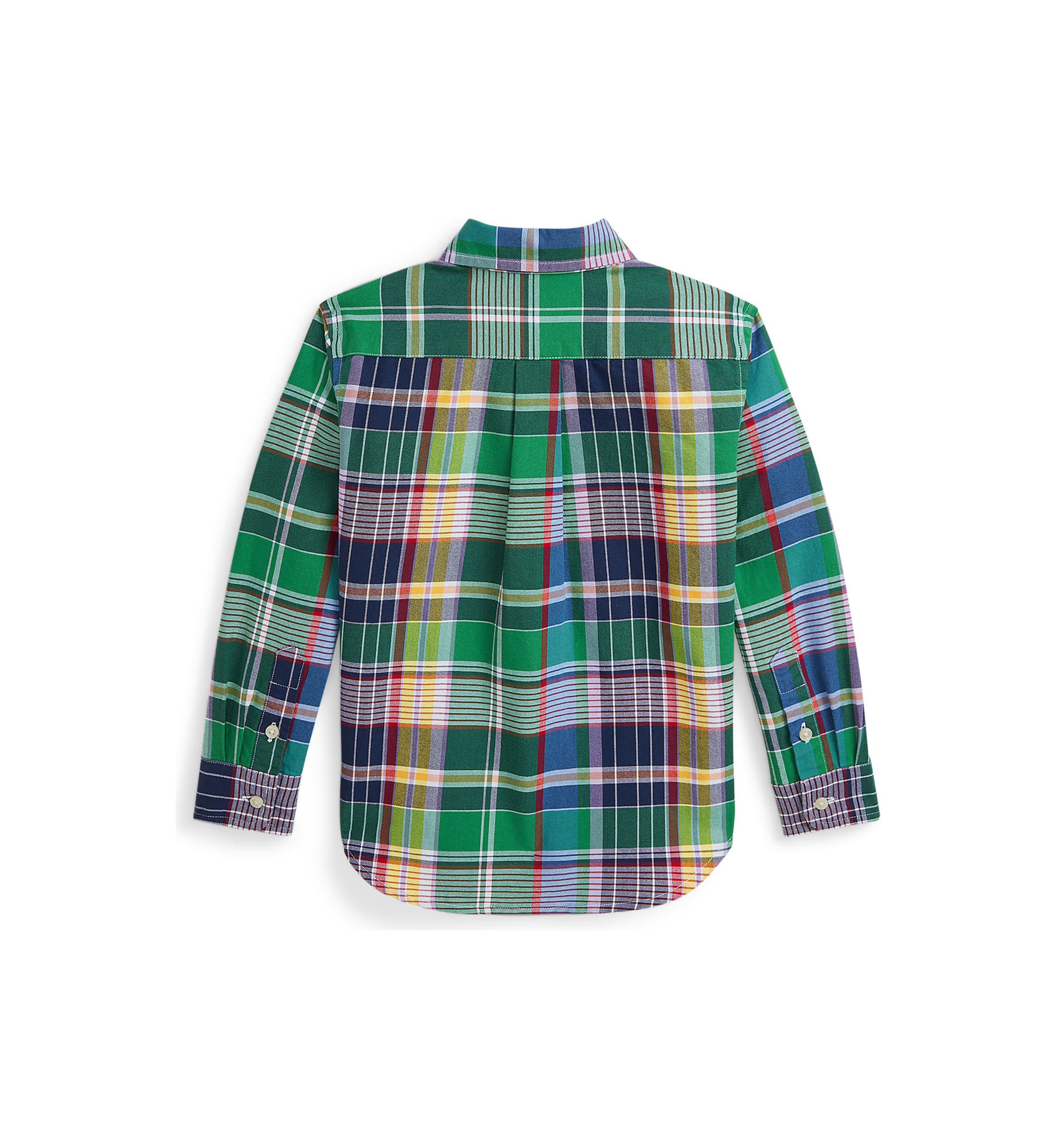 Baby Boys Plaid Cotton Oxford Shirt