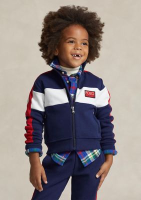 Polo Ralph Lauren Men's Double-Knit Track Jacket - Multi