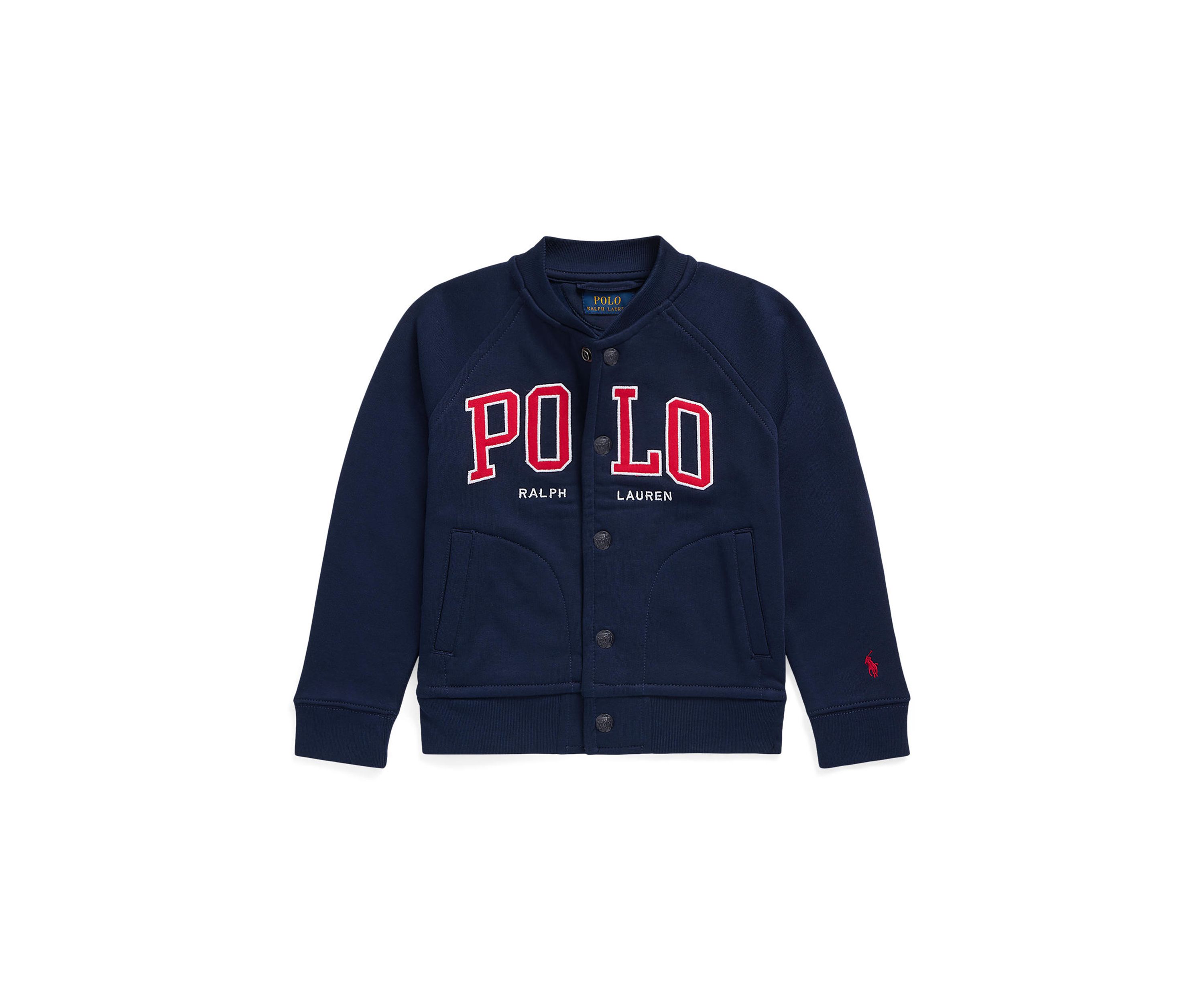 Boys 2-7 Logo Fleece Baseball Jacket