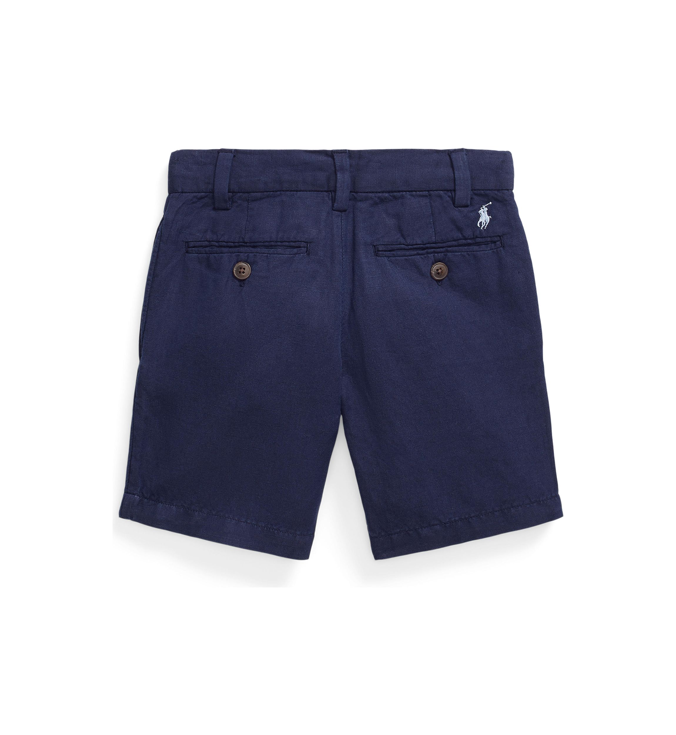 Boys 2-7 Straight Fit Linen-Cotton Shorts 