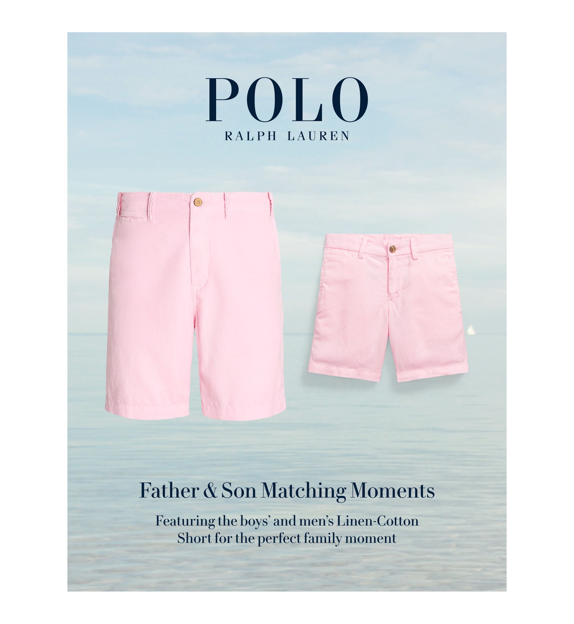 Boys 2-7 Straight Fit Linen Cotton Shorts