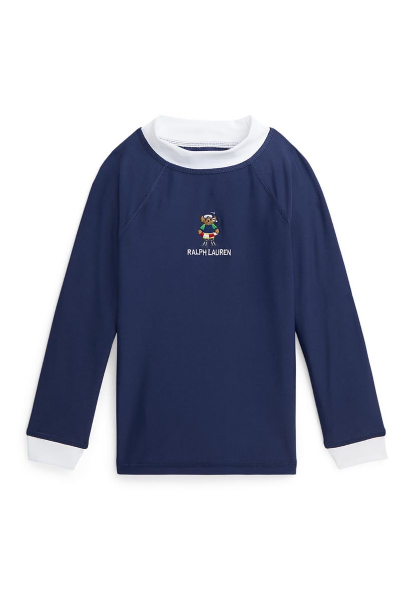 Boys 2-7 Polo Bear Performance Rash Guard
