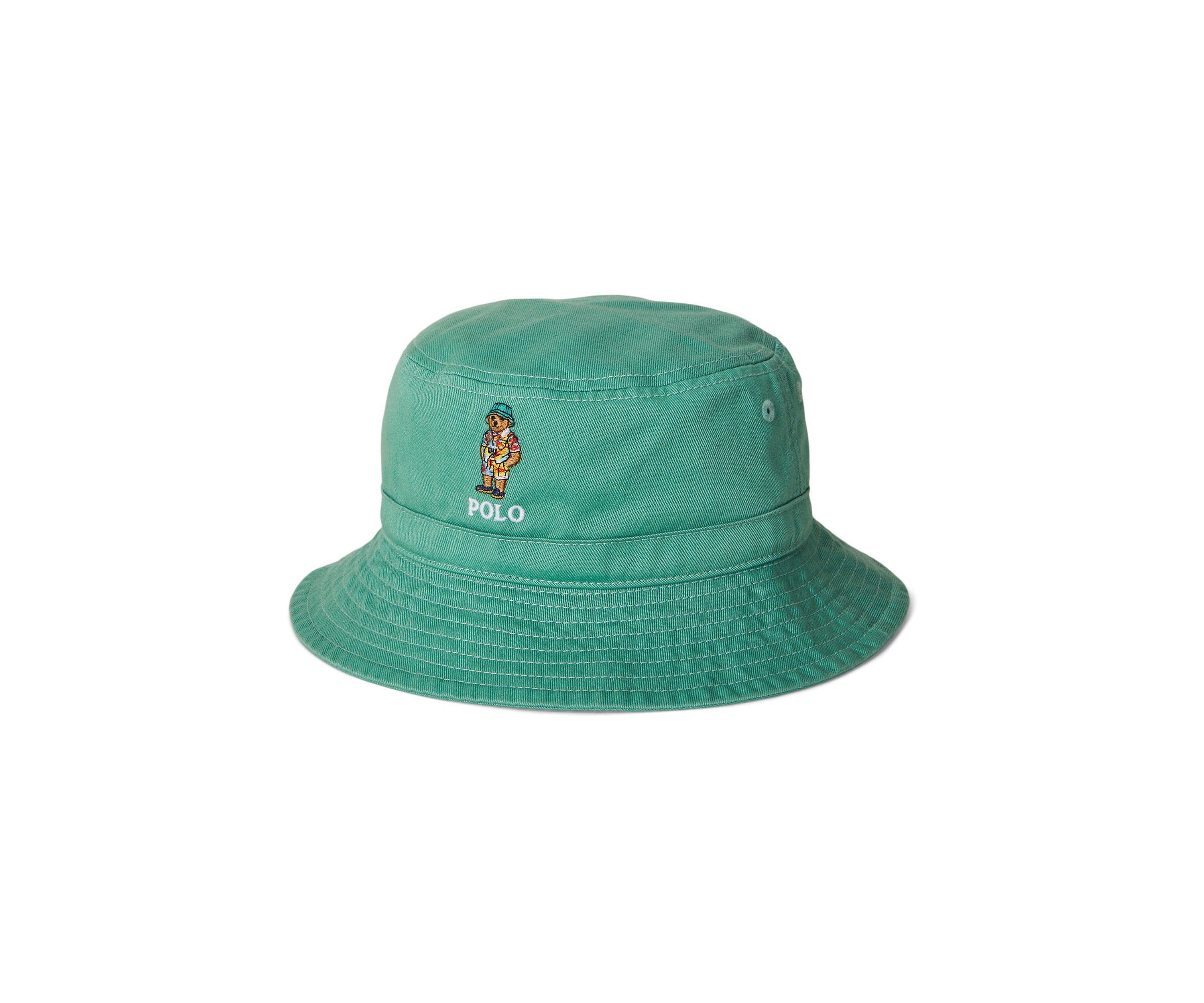 Boys 2-7 Polo Bear Cotton Twill Bucket Hat