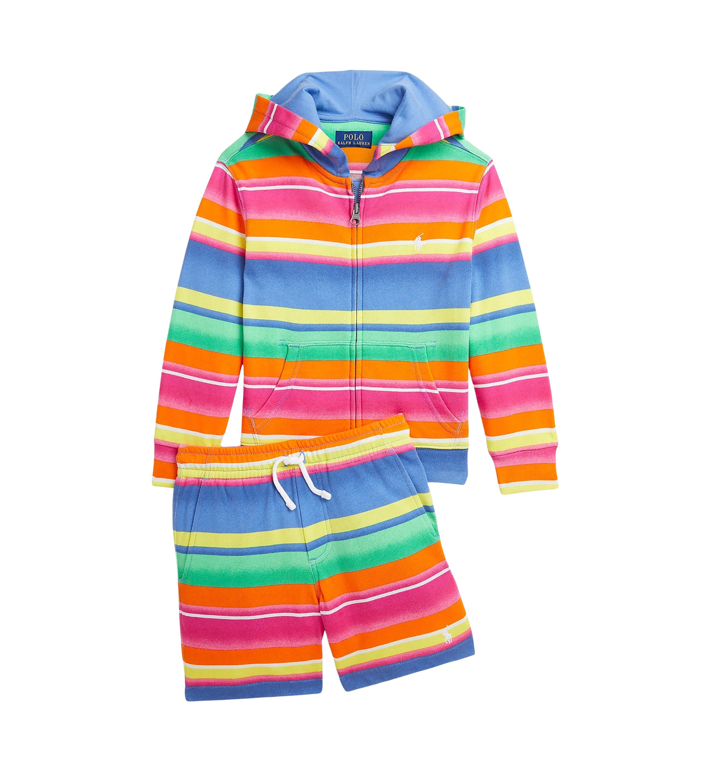 Boys 2-7 Striped Spa Terry Shorts
