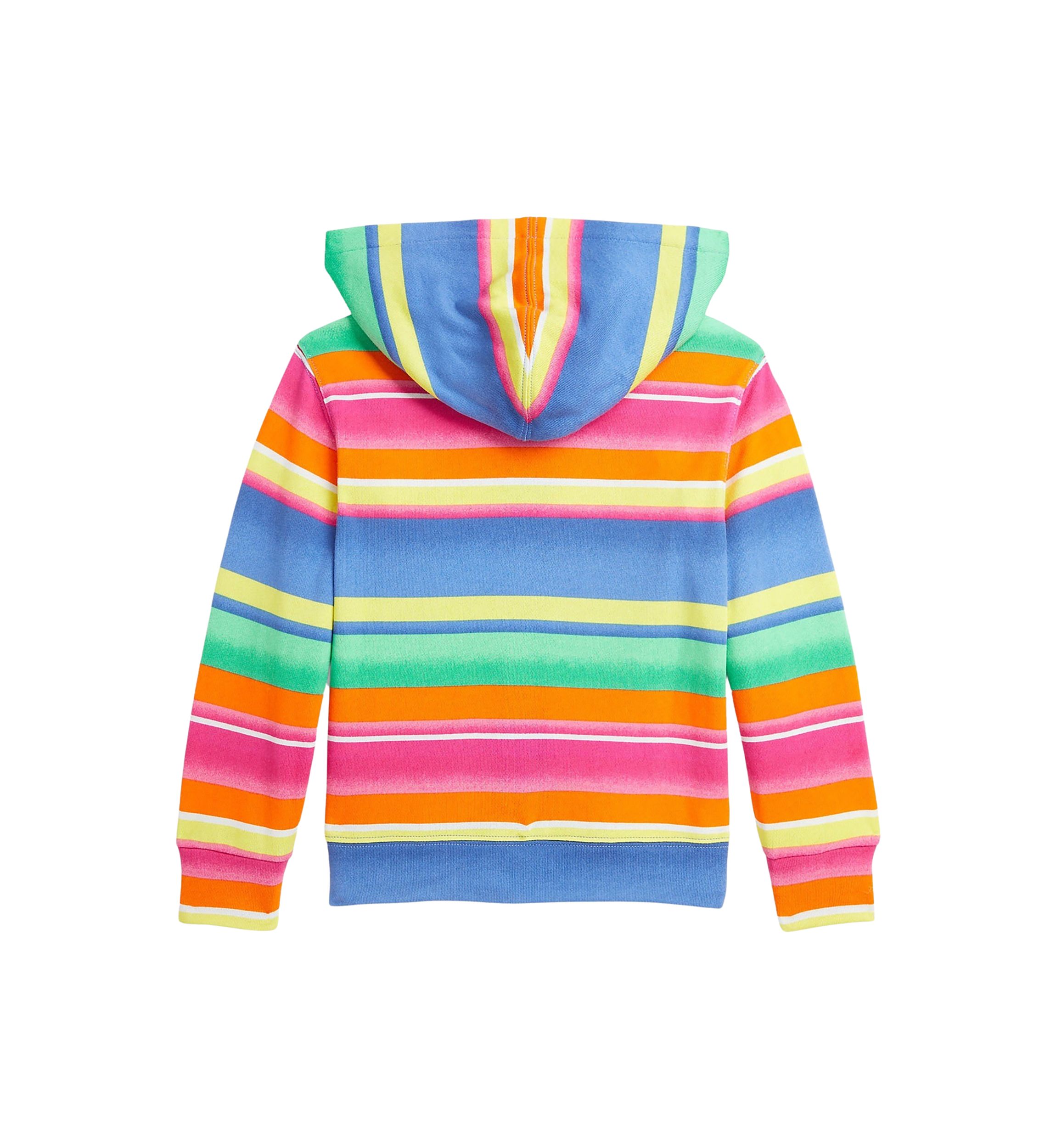 Boys 2-7 Striped Spa Terry Full Zip Hoodie