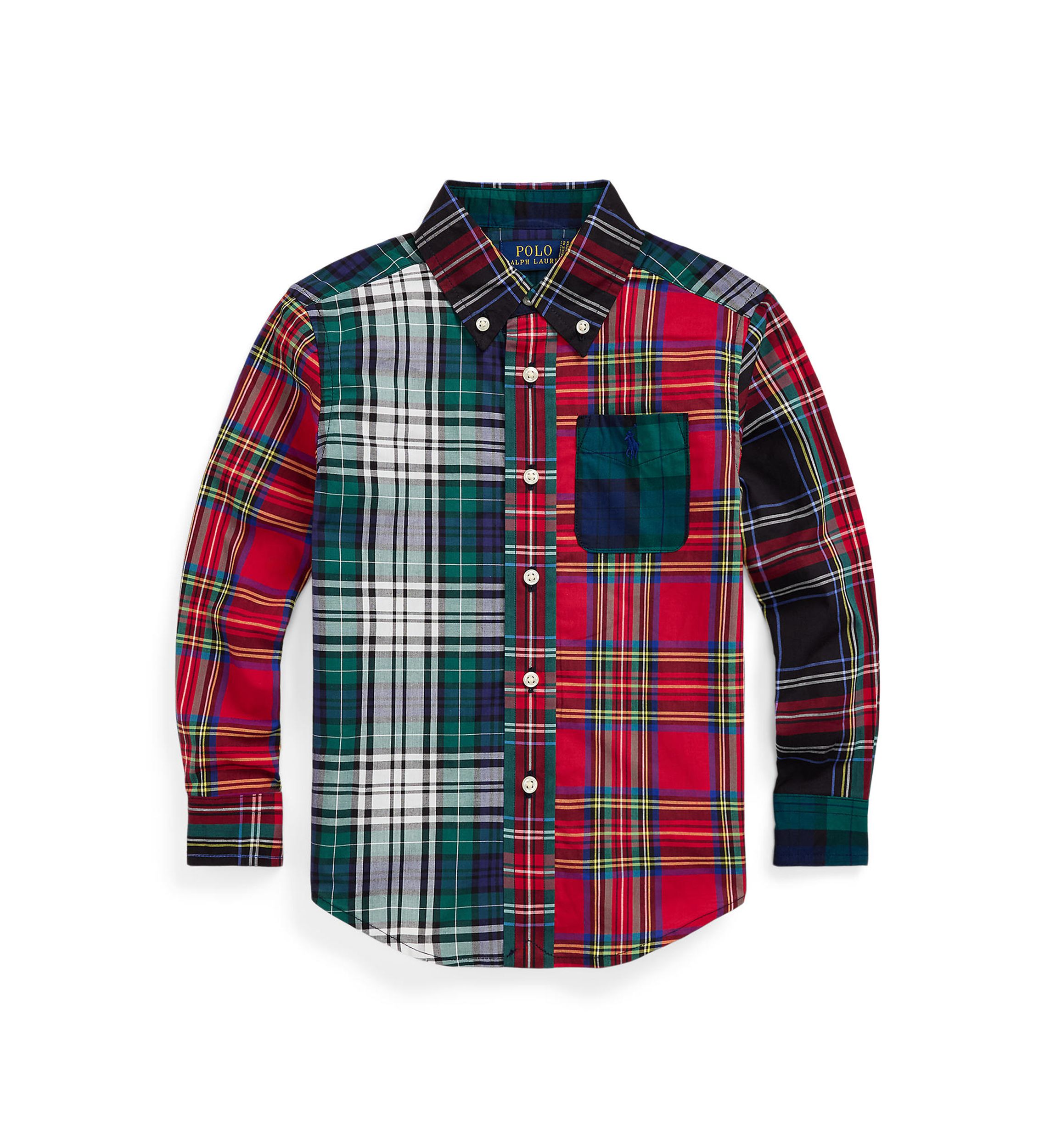 Boys 2-7 Plaid Cotton Fun Shirt