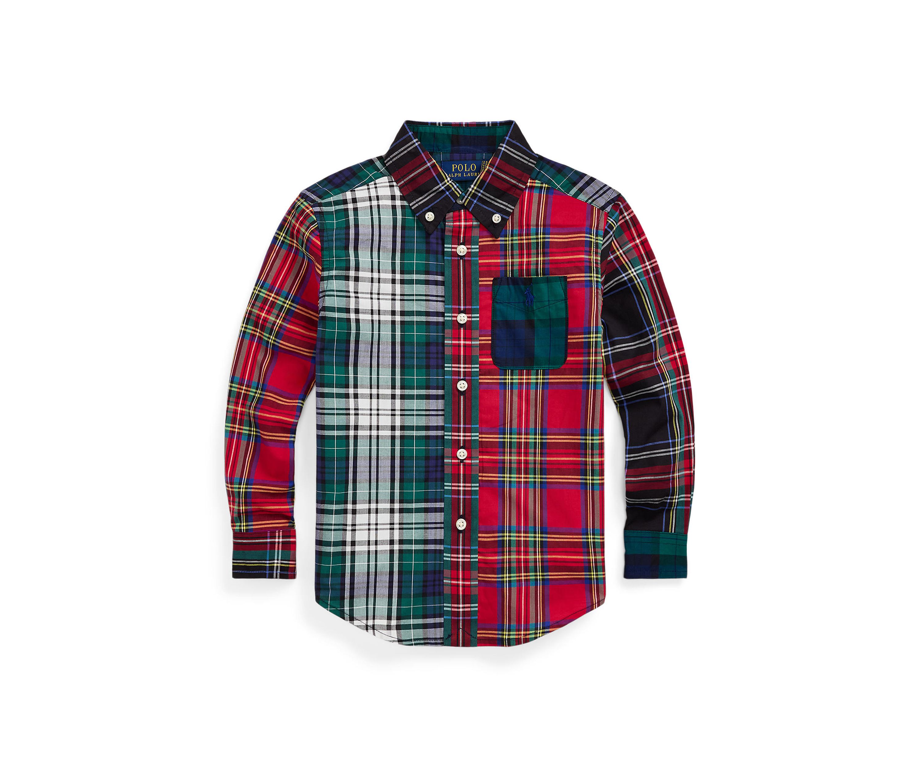 Boys 2-7 Plaid Cotton Fun Shirt