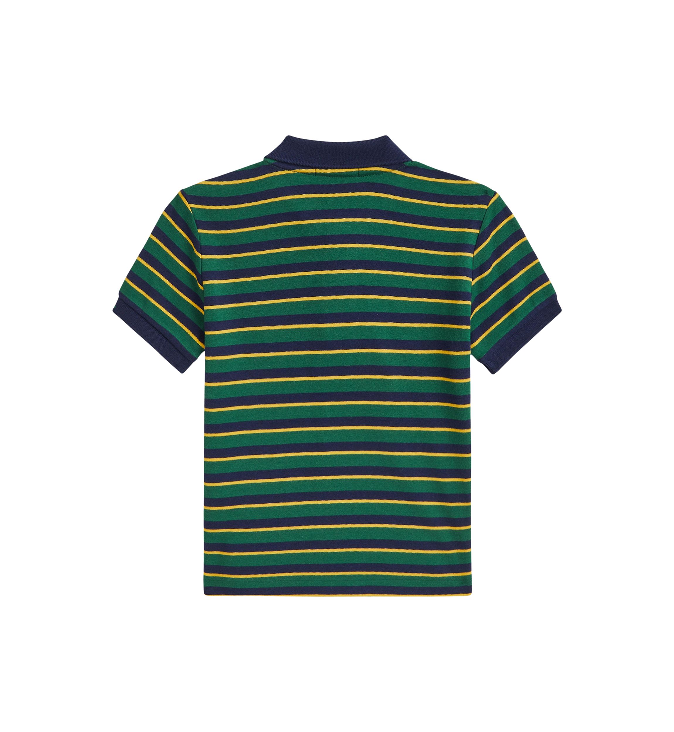 Boys 2-7 Striped Soft Cotton Polo Shirt