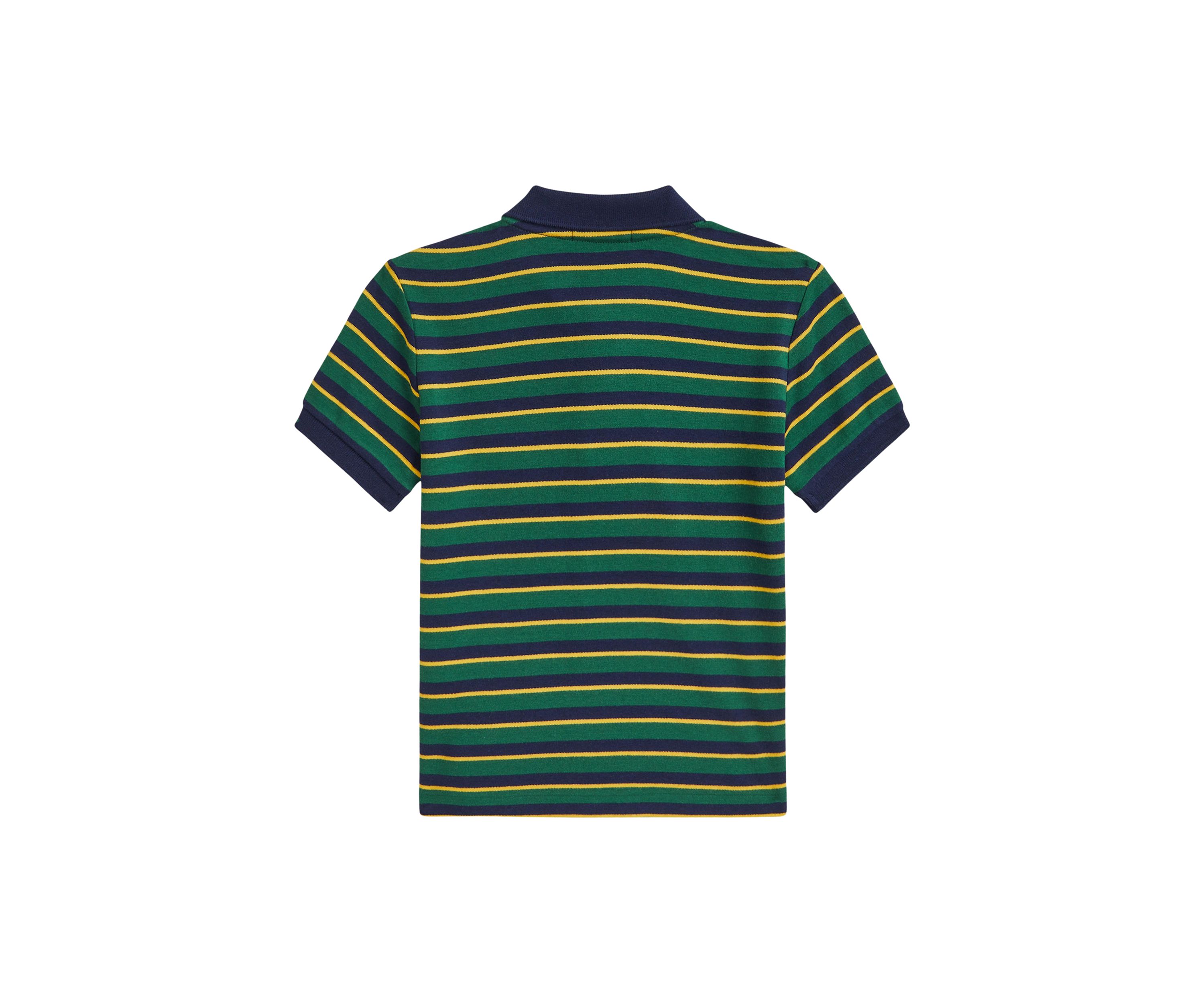 Boys 2-7 Striped Soft Cotton Polo Shirt