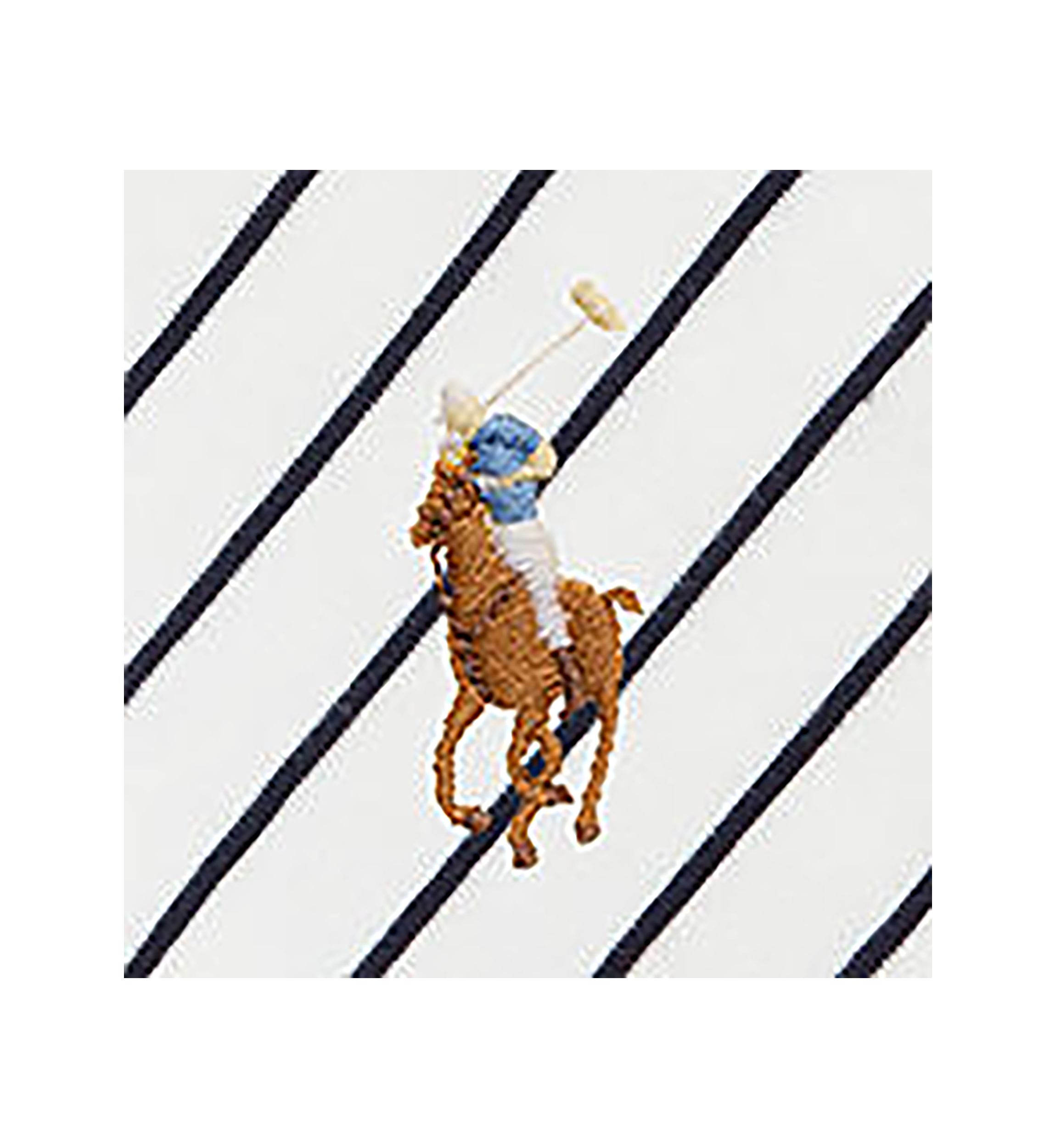 Boys 2-7 Striped Cotton Quarter-Zip Pullover