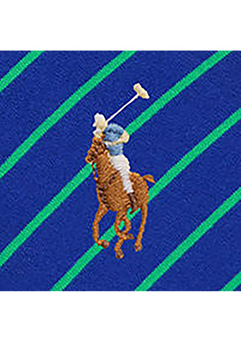 Boys 2-7 Striped Cotton Quarter-Zip Pullover