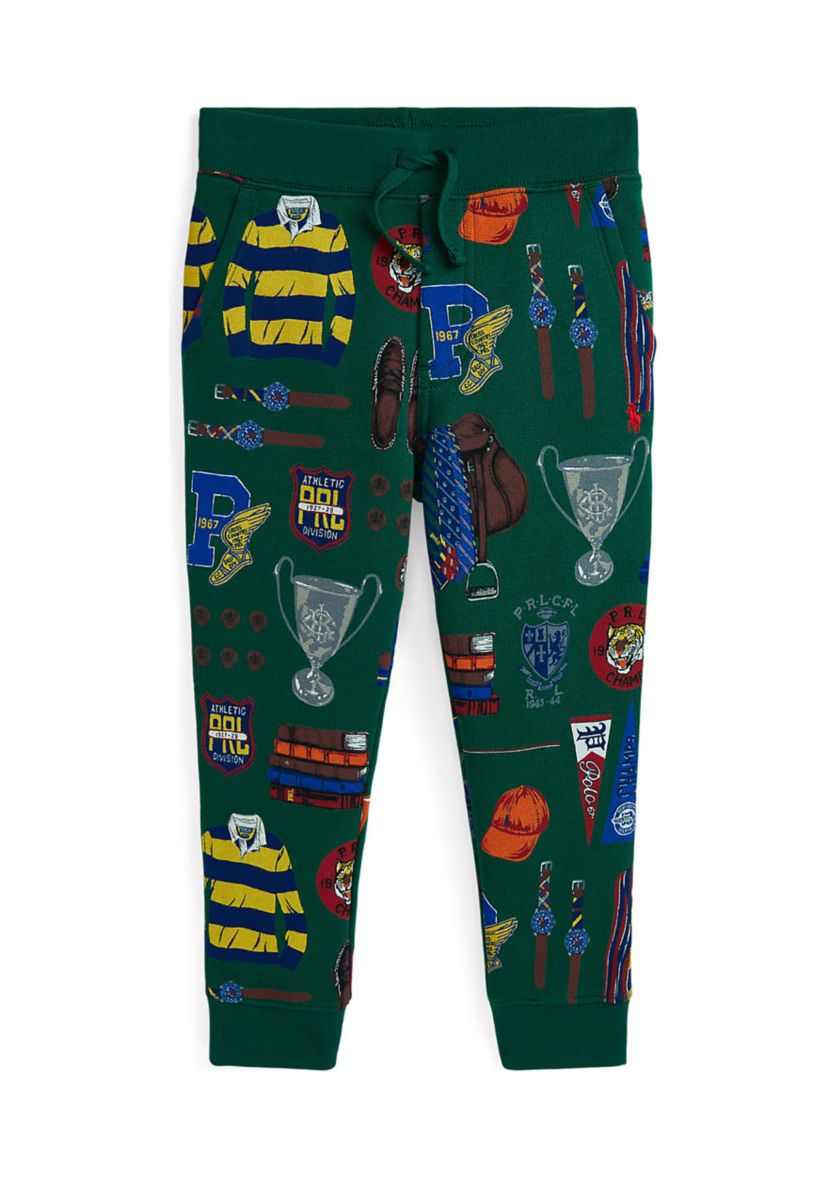 Boys 2-7 Fleece Graphic Jogger Pants