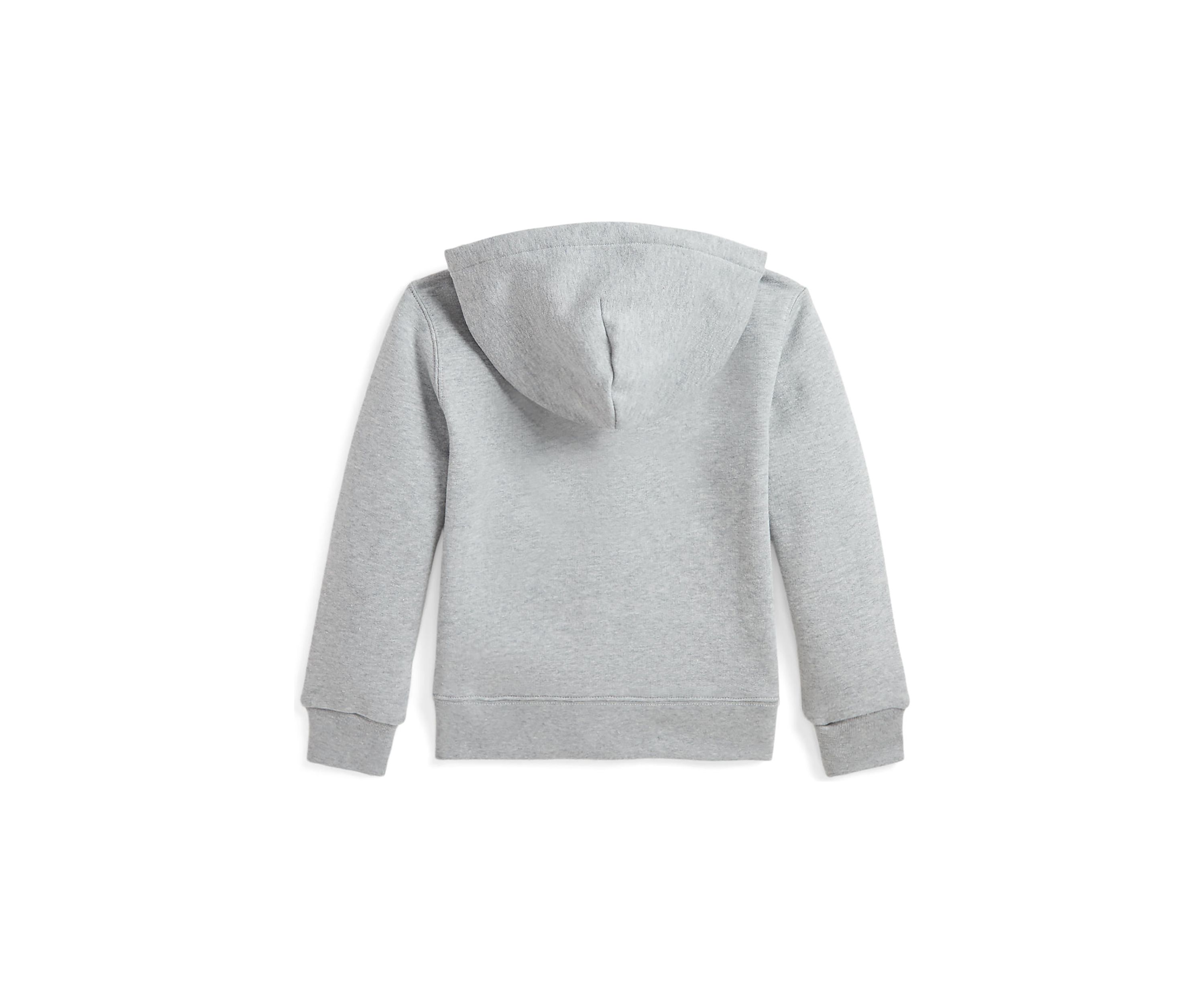 Boys 2-7 Corduroy Logo Fleece Full Zip Hoodie